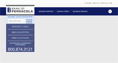 Desktop Screenshot of bankpensacola.com