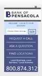 Mobile Screenshot of bankpensacola.com